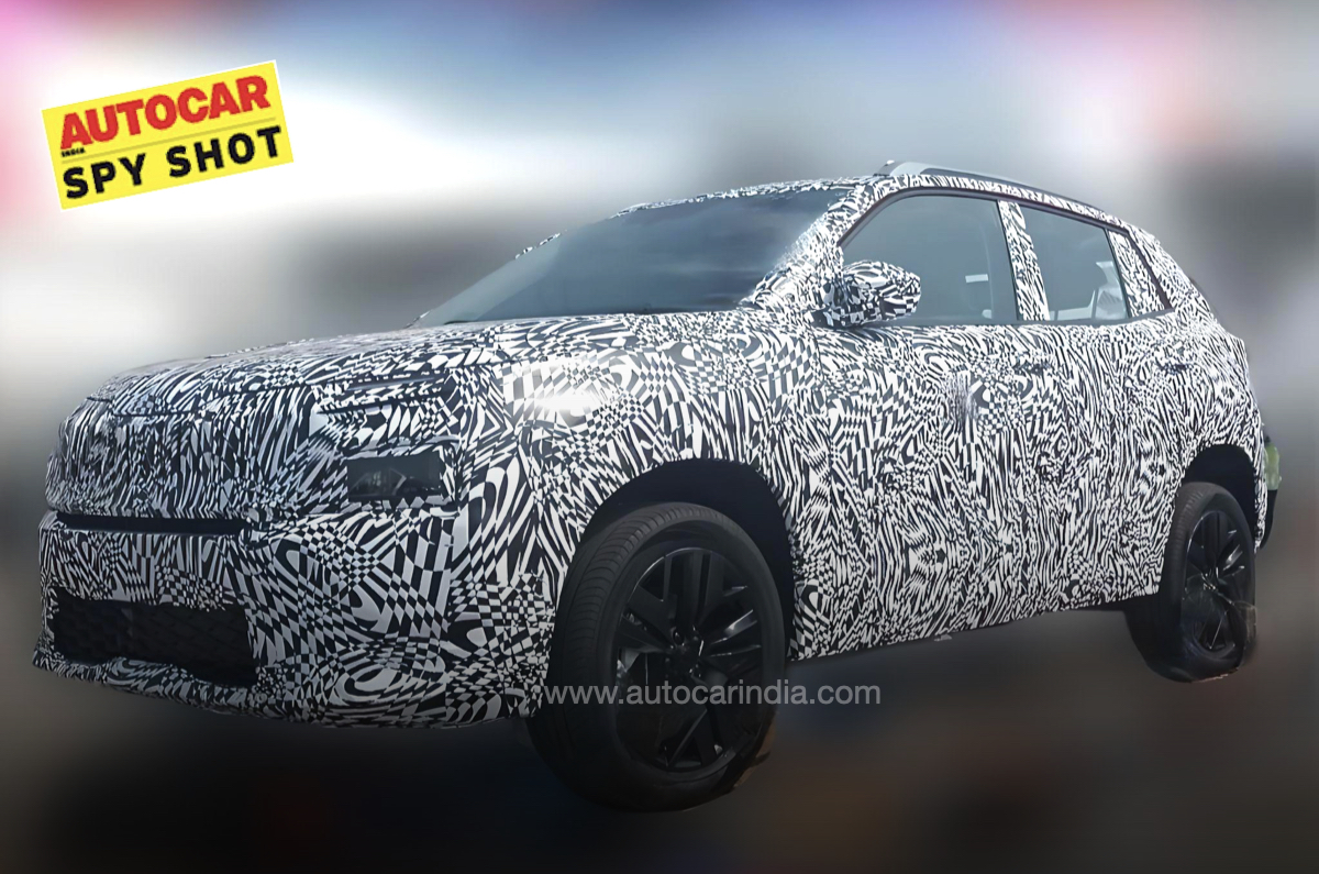 Skoda compact SUV spied in India 